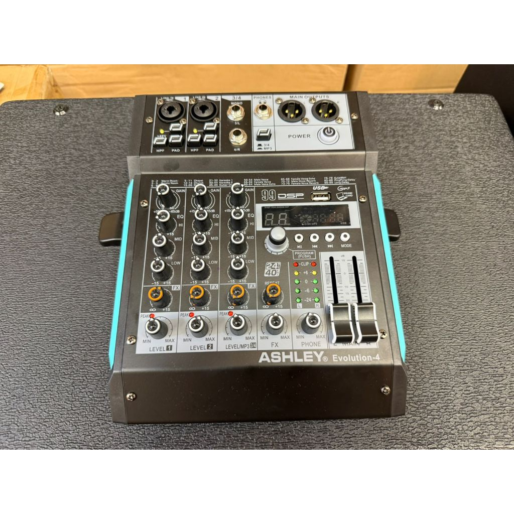 ASHLEY Evolution 4 Mixer Audio Evolution4