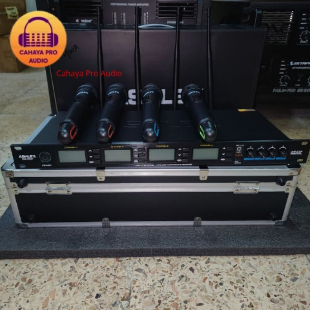 Microphone Mic Wireless Ashley MC - Four MCFour Original
