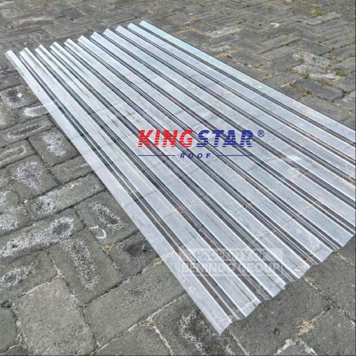 SENG GELOMBANG TRANSPARAN / BENING 80*180 -80*300 (0.80MM)