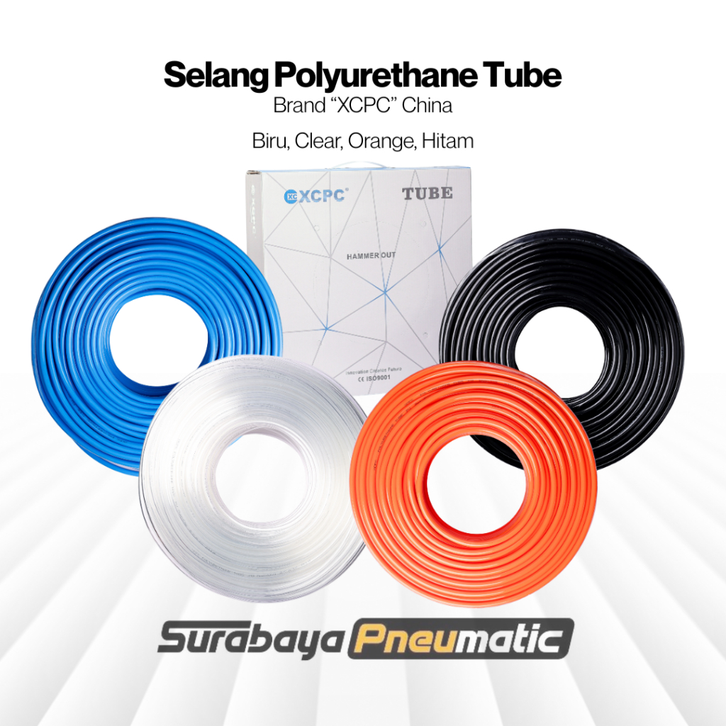 Selang polyurethane 4 X 2.5 MM “XCPC” ~ PU 0425 (PU pneumatic)