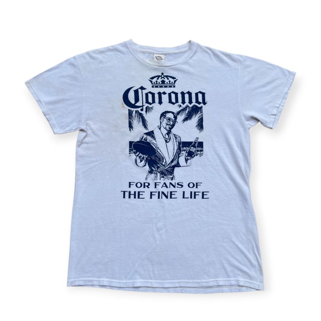 T-shirt Art Corona Beer Snoop Dogg tag Delta pro weight