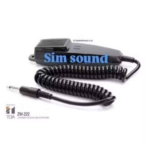 Mic Paging TOA ZM 222 Mic Dynamic Toa Zm 222