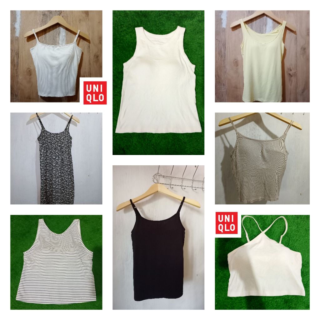 Tanktop Bra Bahan Katun Lembut // Dalaman Blazer Wanita // Kaos Bra Uniql0