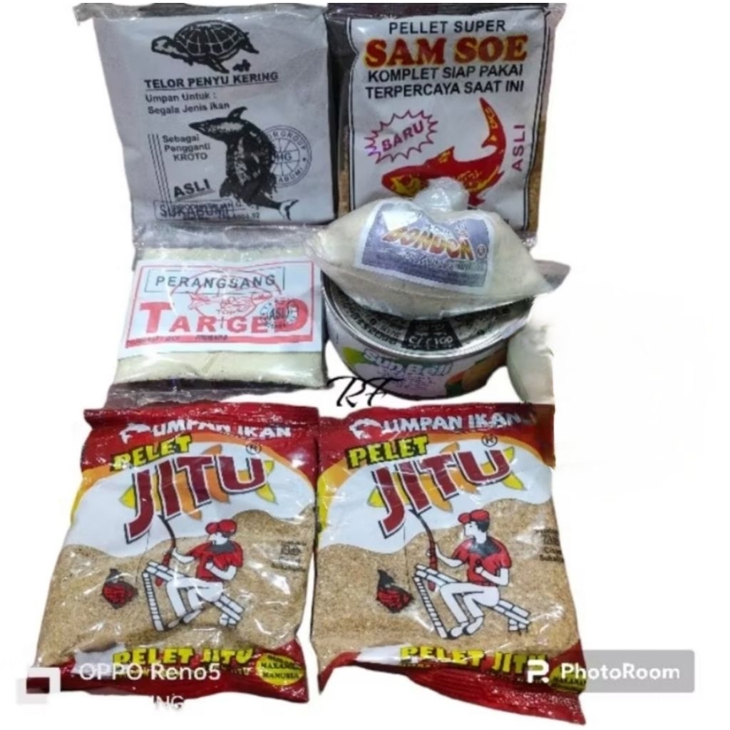 Paket Umpan Ikan Mas Coklat Jitu