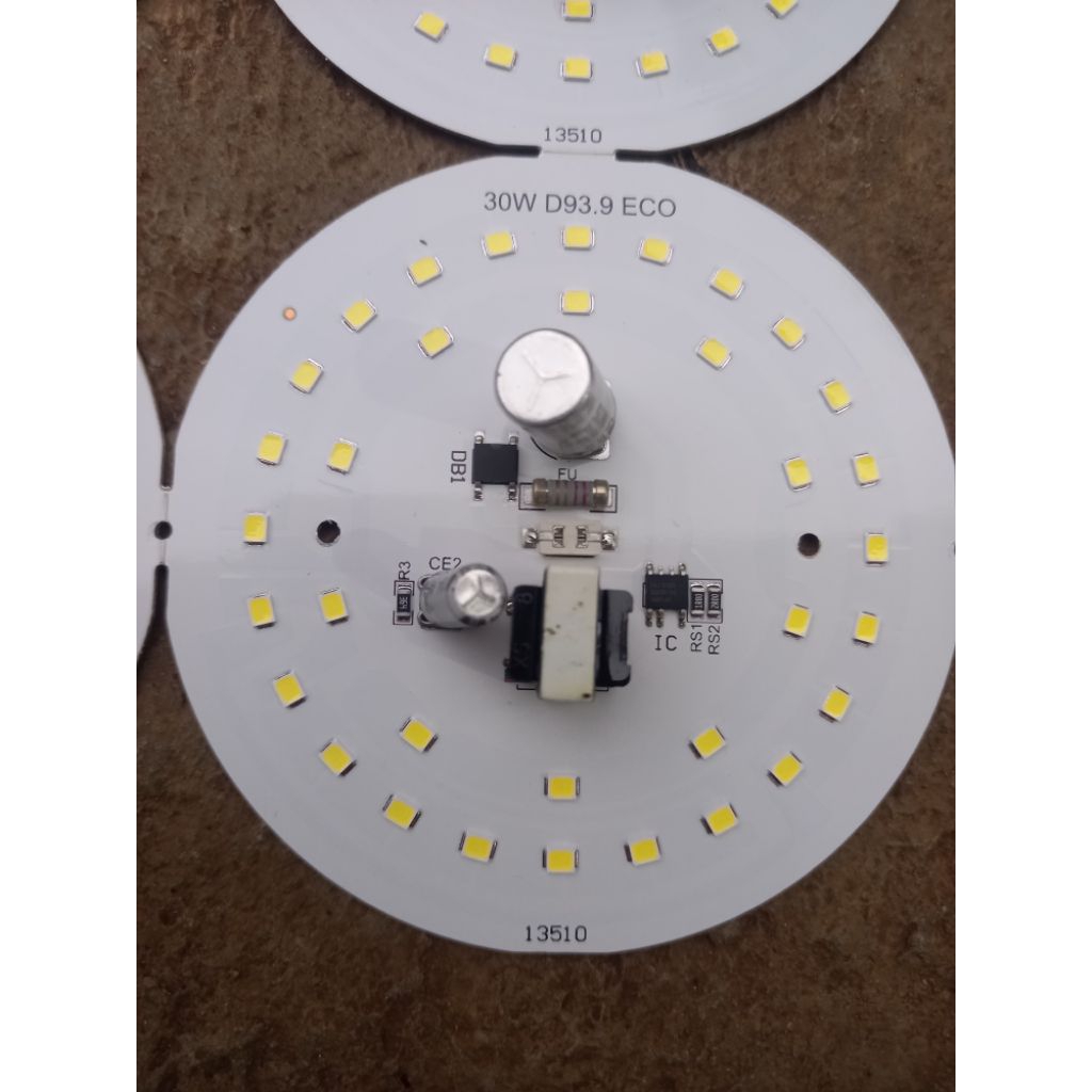 mesin lampu pcb led AC 30 watt 9v 94mm