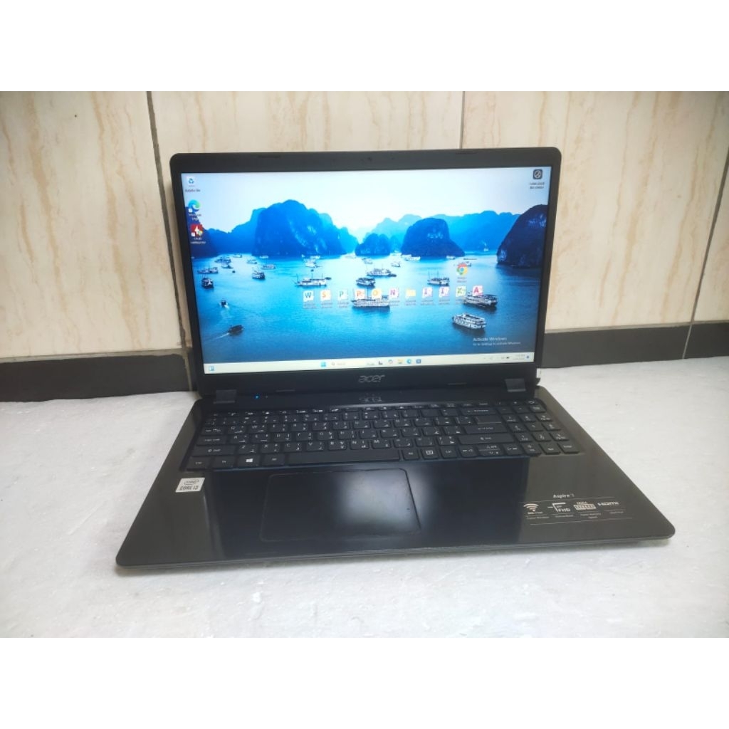 Laptop Acer A315-56 core i3-1005G1 gen 10 Ram 4GB ssd 256GB(B179)