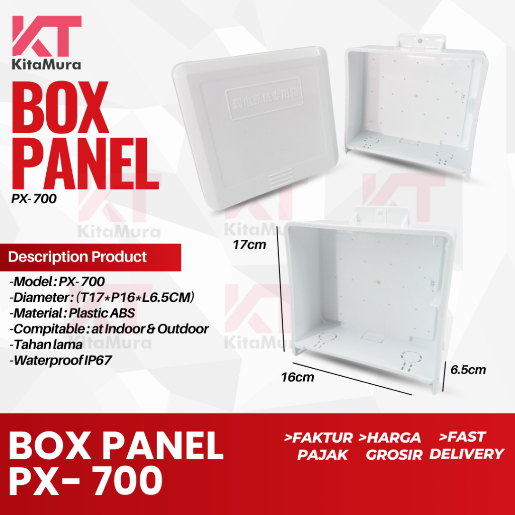 Box Panel Listrik Outdoor 700 || Box Panel Listrik Waterproof