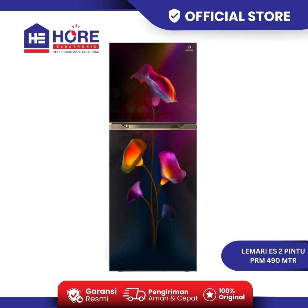 Polytron Kulkas 2 Pintu Belleza Big Liter PRM 490MTR 350 Liter