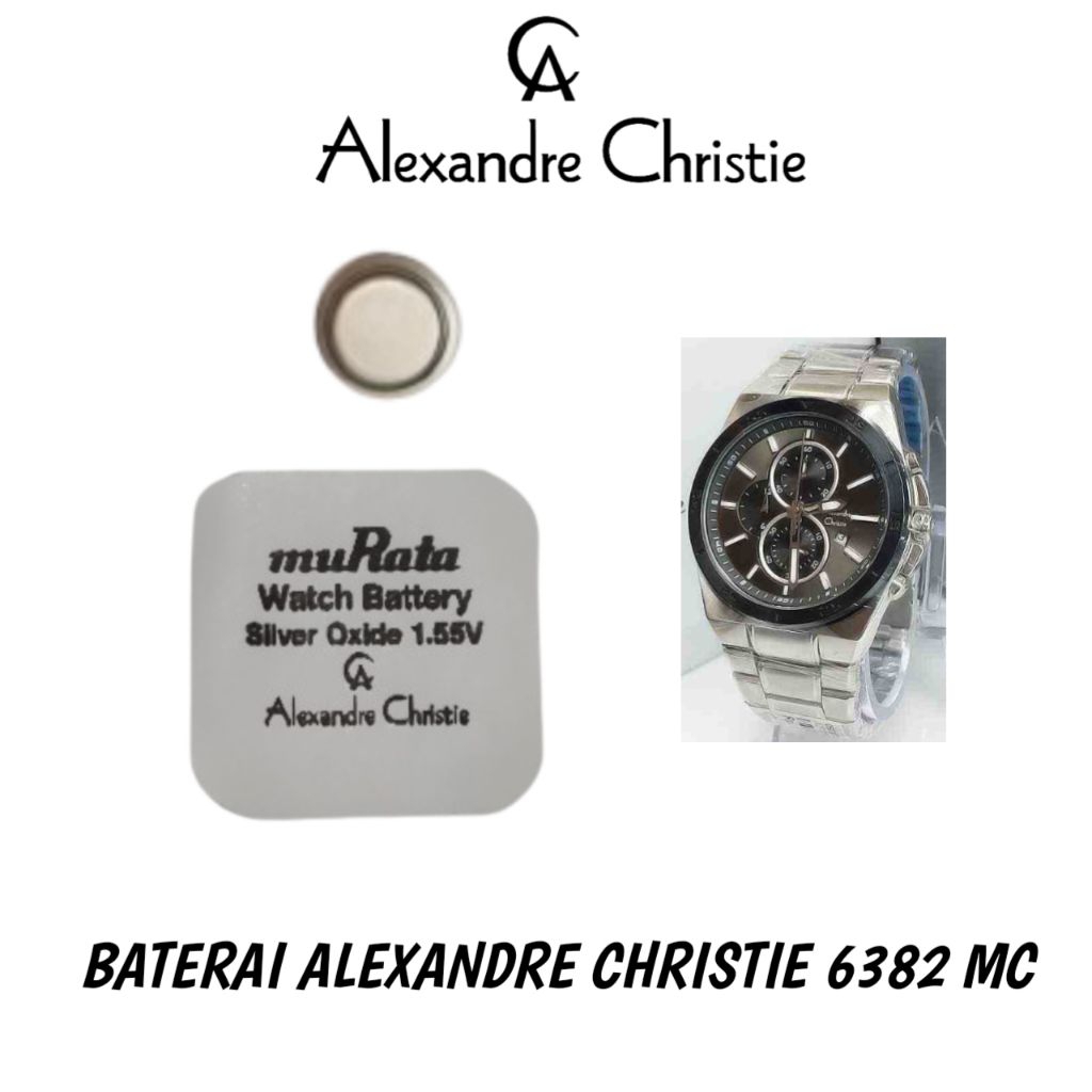 Baterai Alexandre Christie original 6382 MC