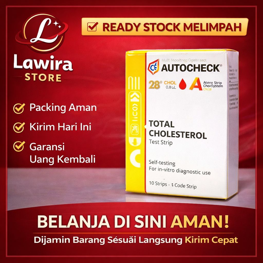 Strip Autocheck Kolesterol / Autocheck Cholesterol