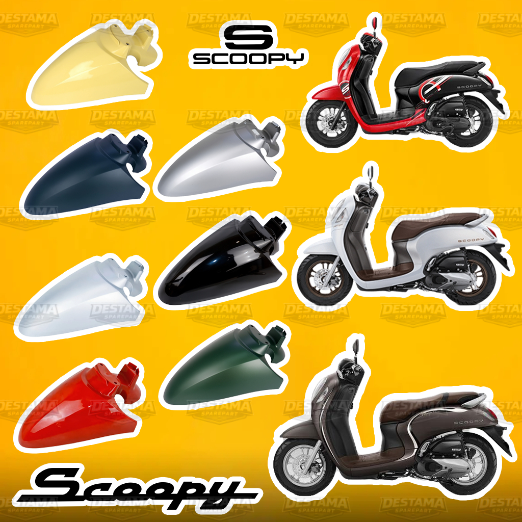 Spakbor Depan Scoopy Prestige Sporty Stylish New 2021-2024 | Selebor Depan Scoopy Prestige Sporty