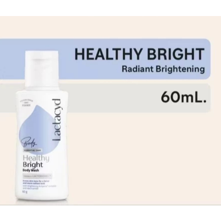 Lactacyd BodyWash Healthy Bright 60ml Sabun Mandi Dewasa