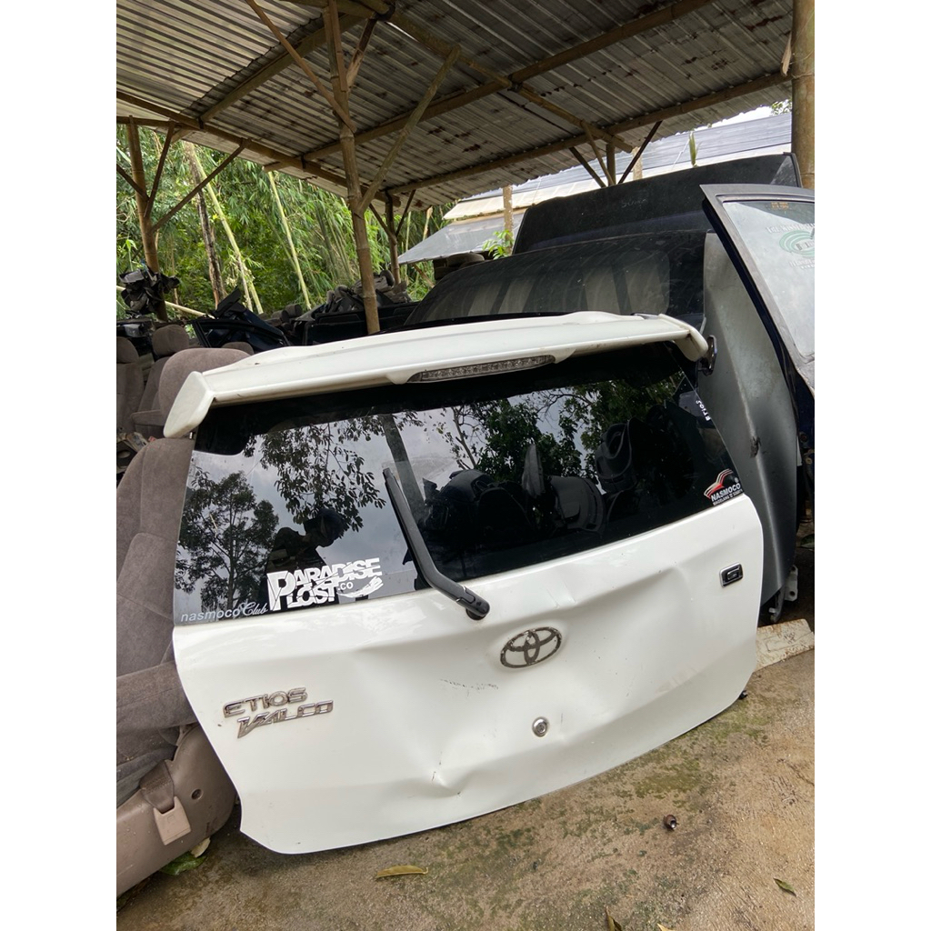 pintu bagasi set kaca etios valco
