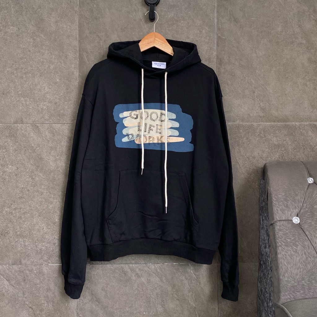 Hoodie Good Life Work Second