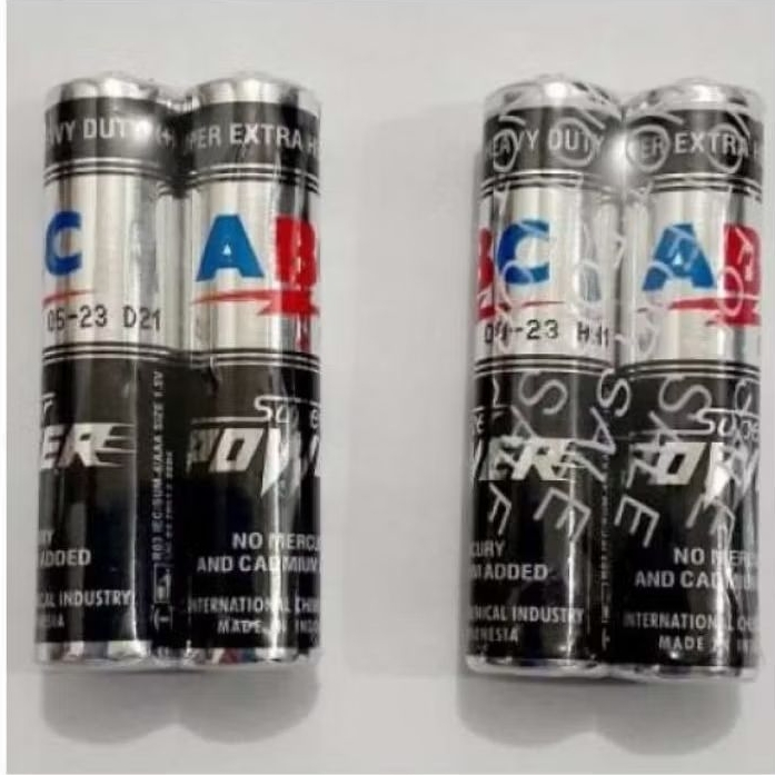 BATERAI ABC AAA Original harga per.pcs