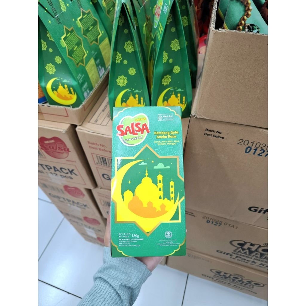 Permen Nano Nano Salsa 130gr Aneka Rasa - Spesial Edisi Lebaran Idul Fitri Hampers