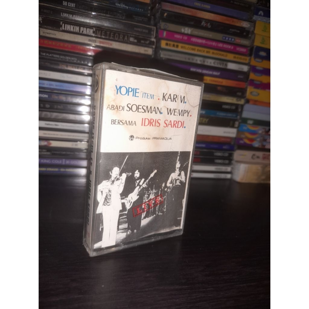 Kaset Yopie Item, Karim, Abadi Soesman, Wempy bersama Idris Sardi - Live