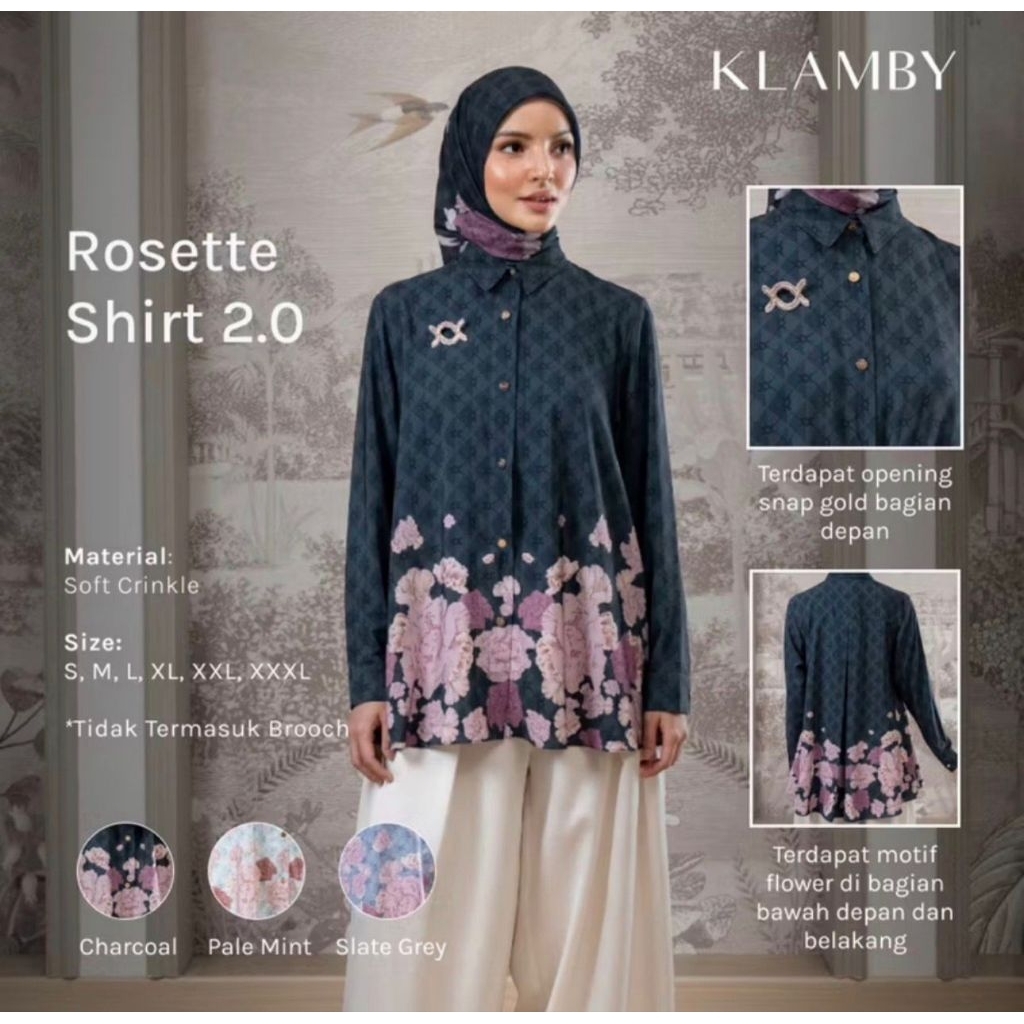 Wearing Klamby | Rosette Shirt 2.0
