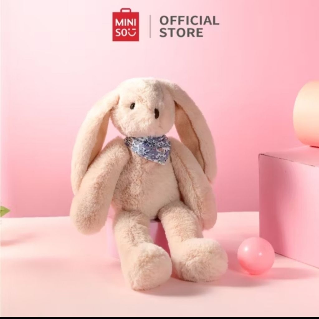 BONEKA KELINCI SYAL MINISO