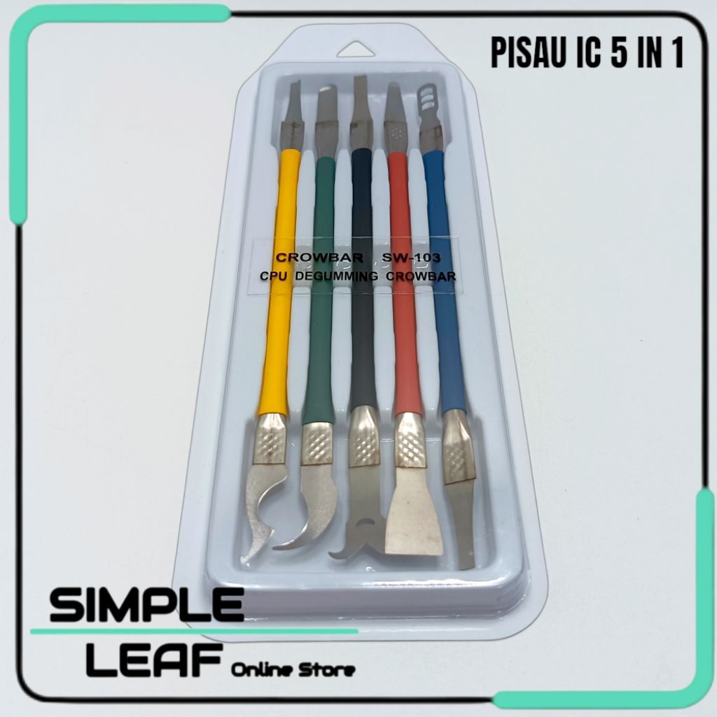 Pisau Congkel IC Presisi Lentur Tipis - Alat Pembuka IC PCB