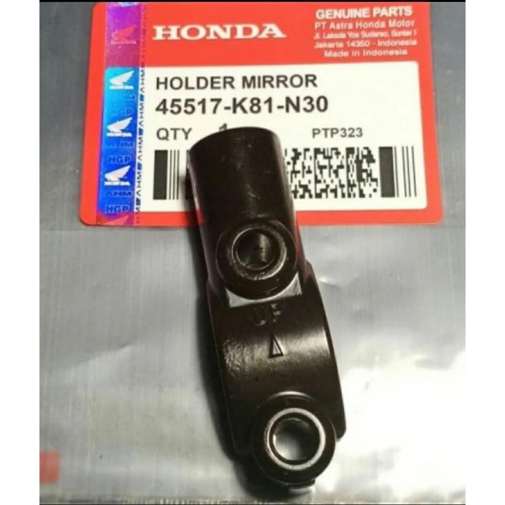 DUDUKAN SPION KANAN (HITAM) BEAT STREET,SCOOPY,VARIO 125,VARIO 150 (K81)