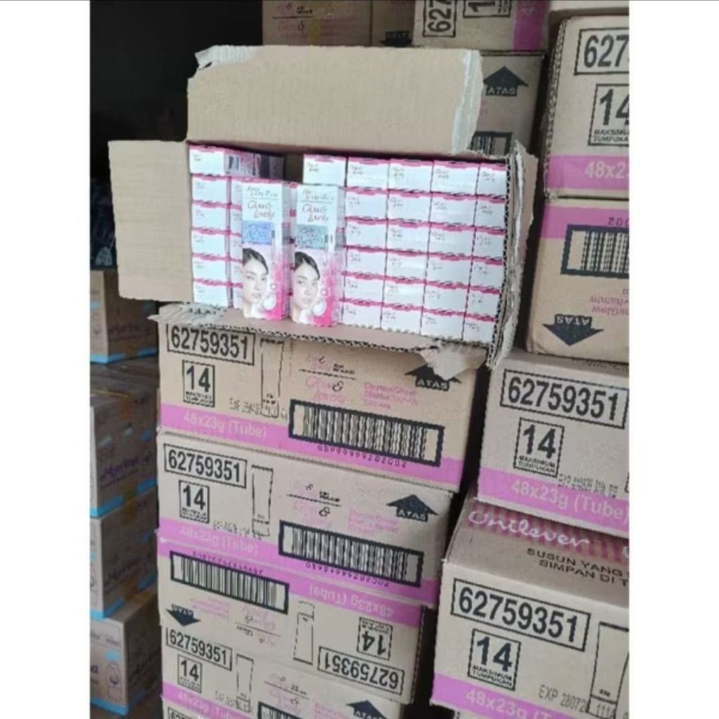 Fair and lovely cream 23gr & 46gr 1 karton | cream Glow & lovely