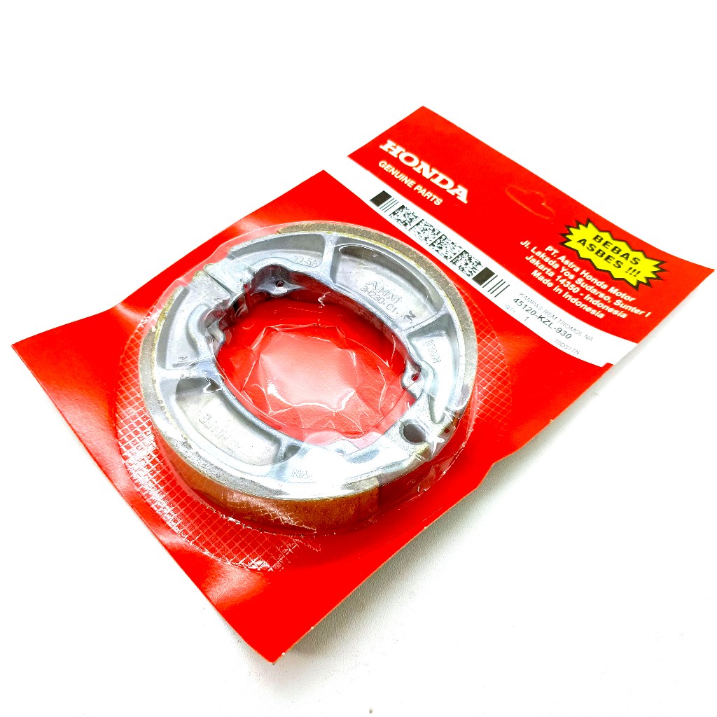 Kampas rem belakang vario  125 - kampas belakang beat - kampas rem vario Kode KZL