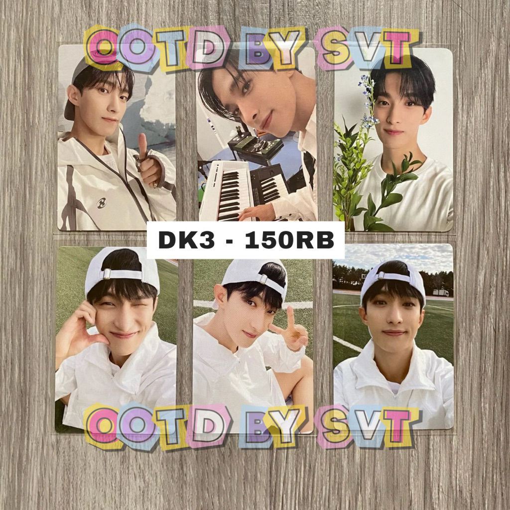 SEVENTEEN DK SEUNGKWAN SPILL THE FEELS TELEPARTY BSS PC PHOTOCARD