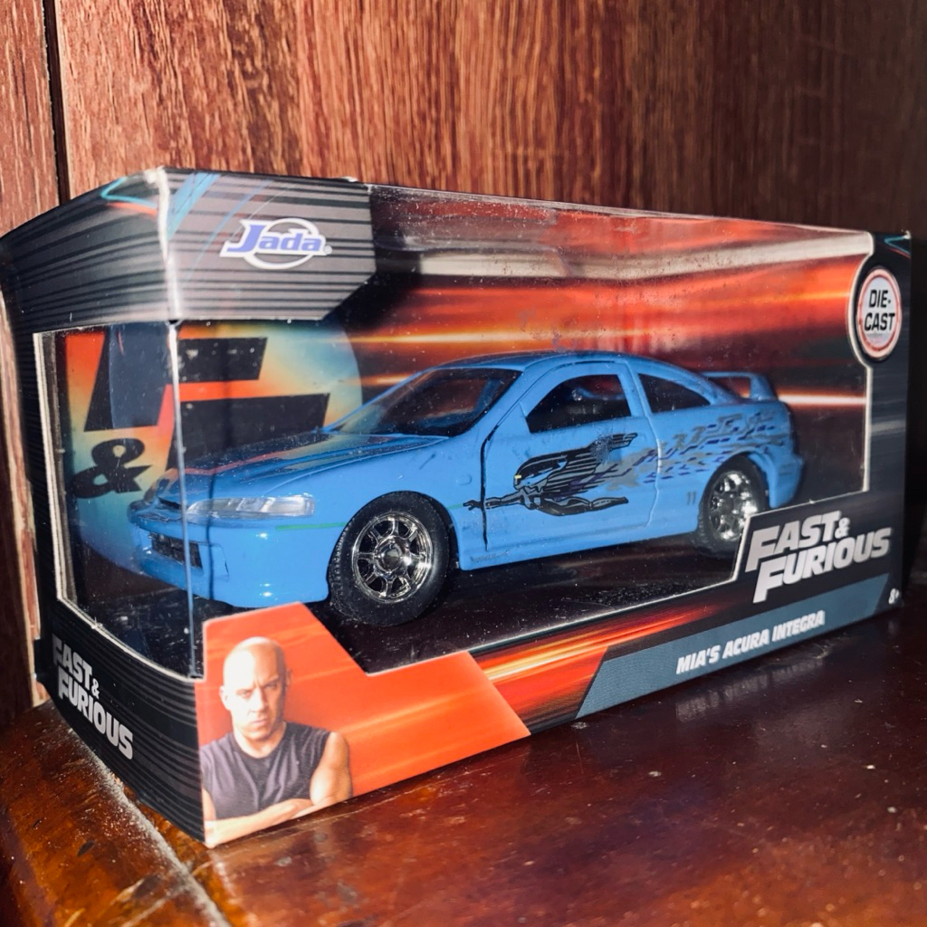 Jada Toys Fast & Furious – Mia Toretto Acura Integra Blue Premium Diecast Scale 1:32 | Original Coll