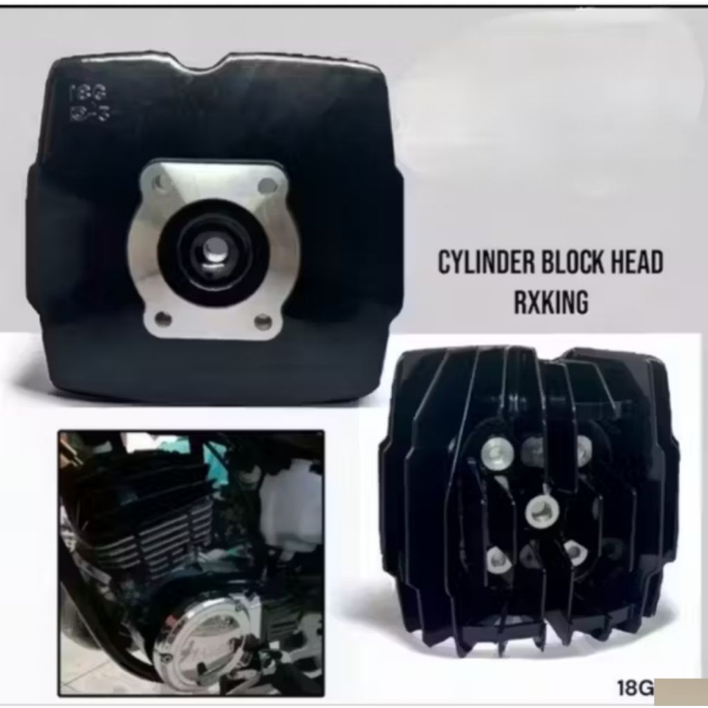 HEAD BLOK RX KING BLOCK CYLINDER HEAD NANAS BELIMBING YZ PNP RX KING  RX K RX KING NEW