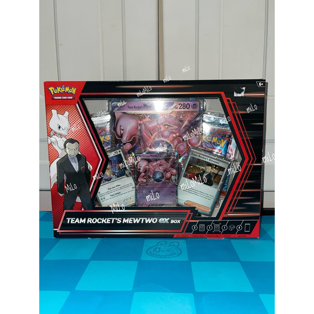 Team Rocket’s Mewtwo Ex Box - Pokemon Trading Card Game