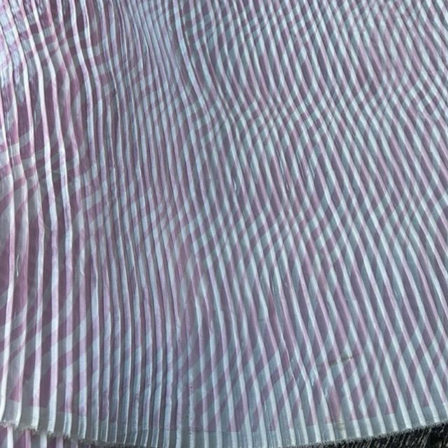 kain pleat motif - kain satin silk plisket motif zebra premium - kain pleat original - kain pleat ro