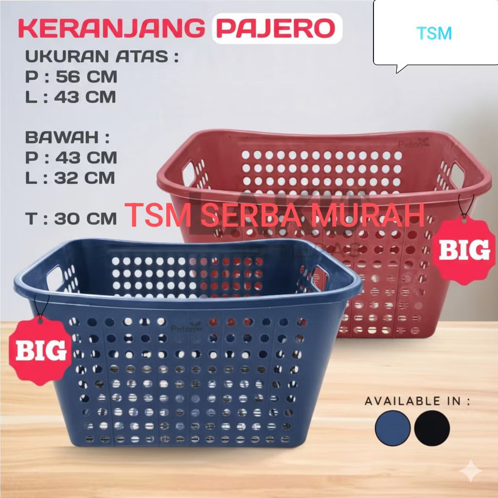 KERANJANG PAJERO WARNA keranjang pajero serbaguna keranjang pajero multifungsi keranjang pakaian lou