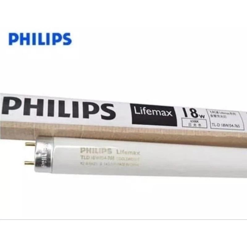 LAMPU NEON 18W + BUBBLE WRAP PHILIPS PUTIH T8 Lampu TLD 18 Watt /54-765 Coolday light or warm white 