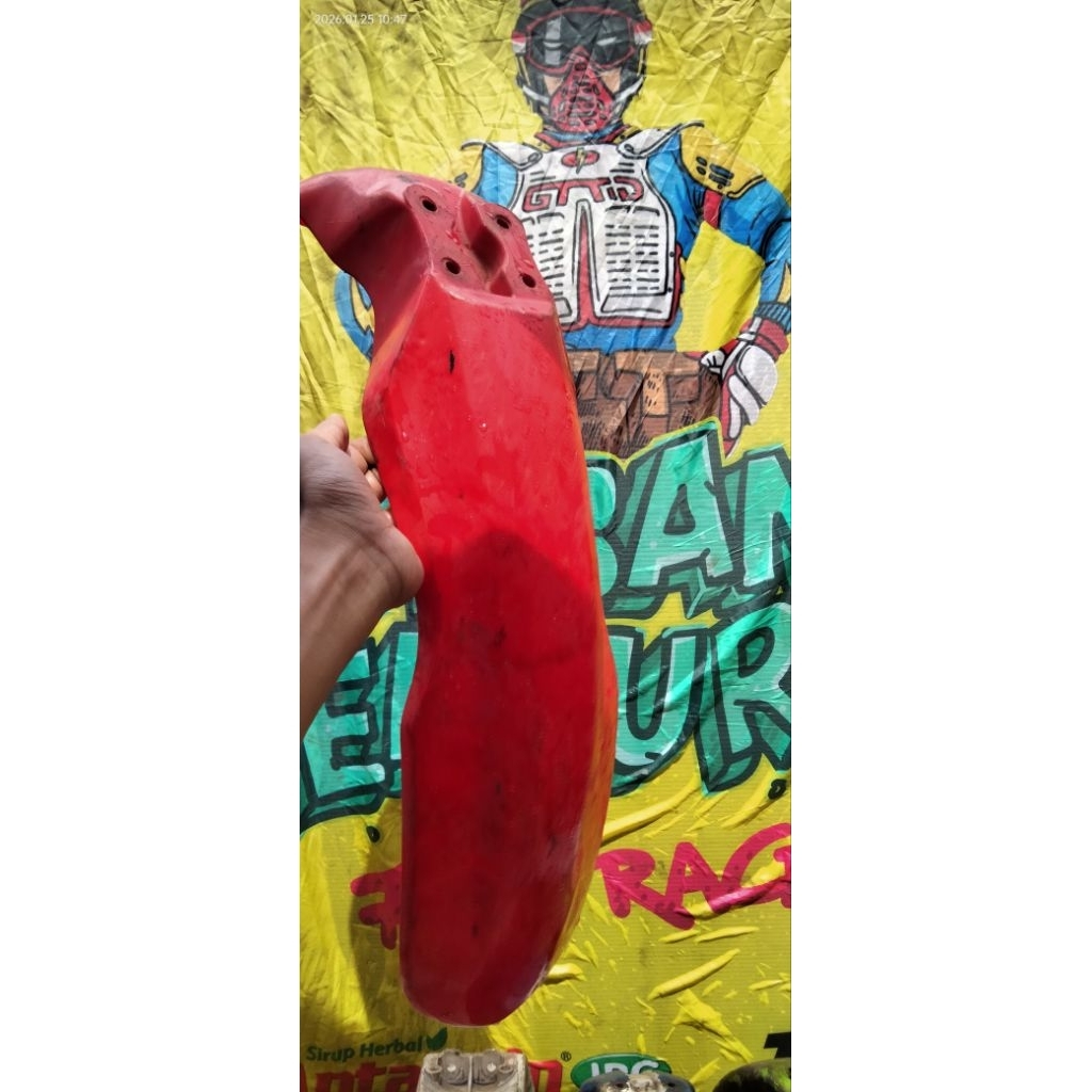 spakbor depan crf230 original