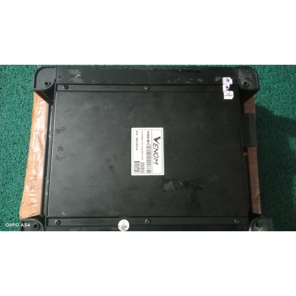 Power Amplifier Monoblok Venom Black 4Channel