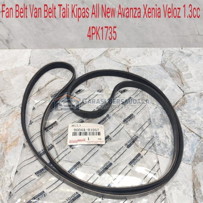 Fan Belt Van Belt Tali Kipas All New Avanza Xenia Veloz 1.3 2012-2015