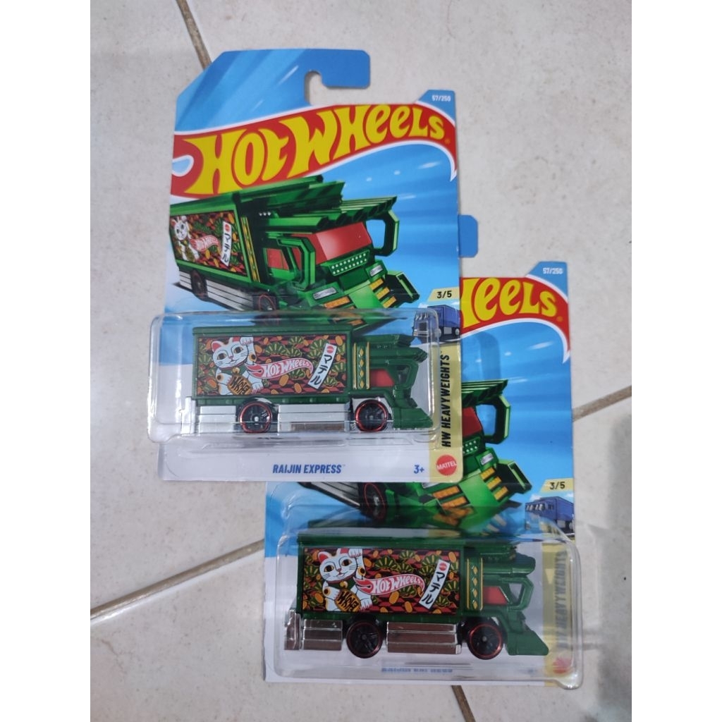 Hot Wheels Raijin Express