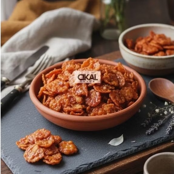 Emping pedas manis 1 dus 5Kg