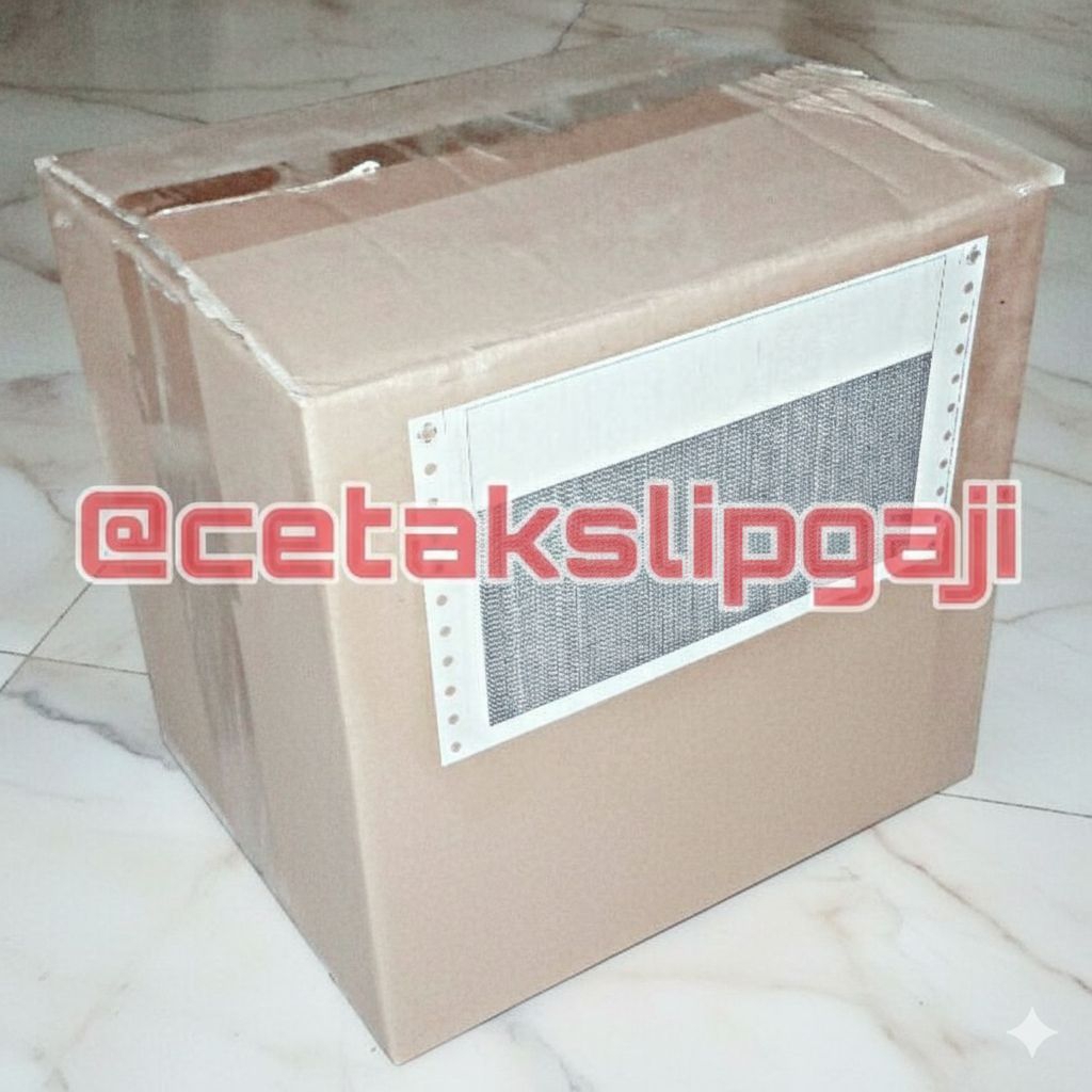 Kertas Slip Gaji Carbonised rangkap 3 | Payroll paper slip carbonized 3ply