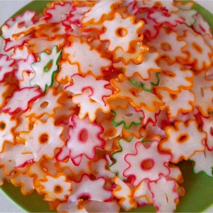 Kerupuk bawang mentahKerupuk bawang mentah