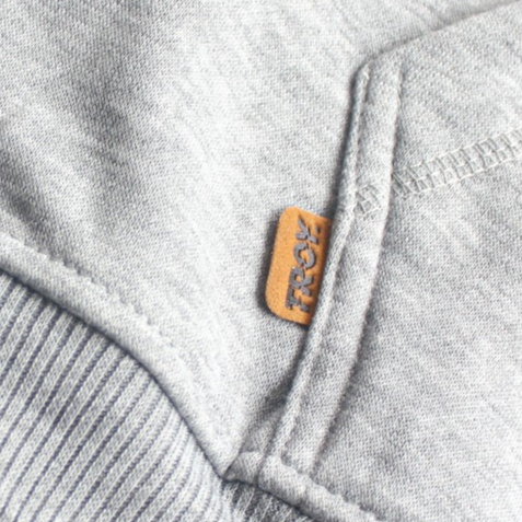 Troy Company Hoodie Zipper Grey Misty Owl Majesty - Hoodie Zipper Hoodie Abu Misty ZHD 2922