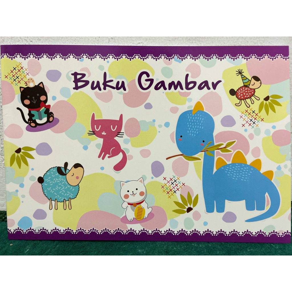 Buku Gambar anak Tebal dan lucu