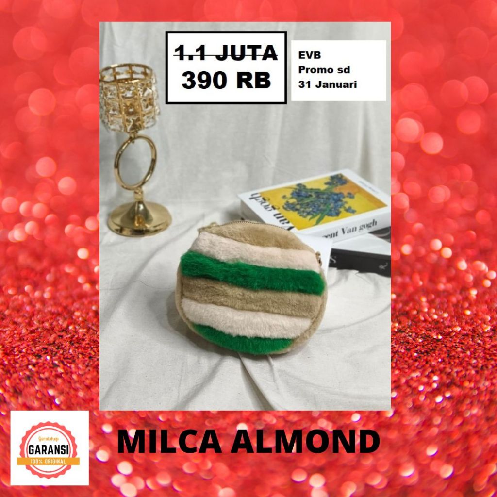 Tas mini bag EVB wanita seri MILCA 100% original