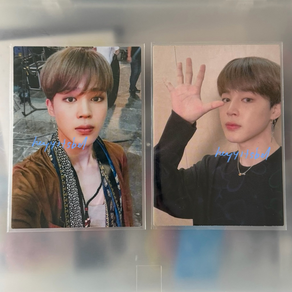 bts jimin japan jp fc renewal airplane holo heart pc