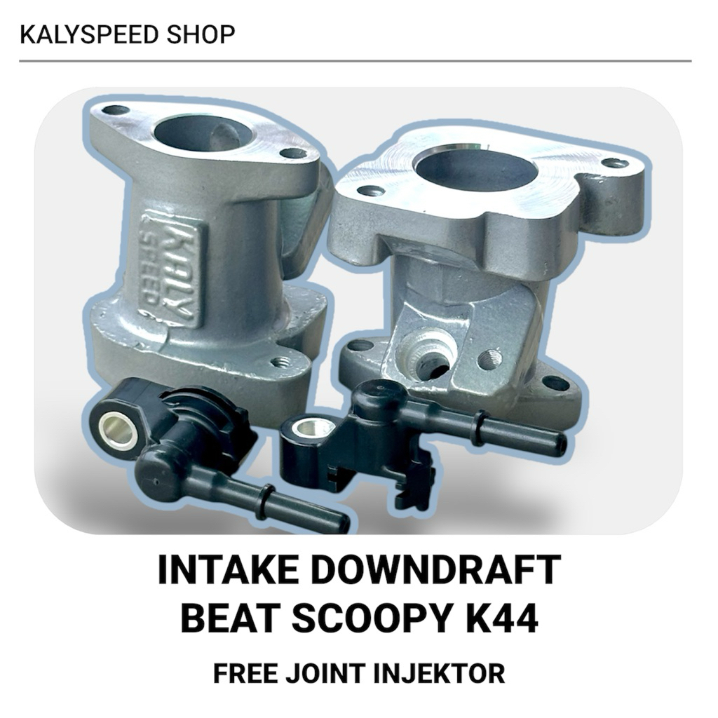 INTAKE DOWNDRAFT 90° BEAT FI SCOOPY K44 ESP TB 26 28 30 32