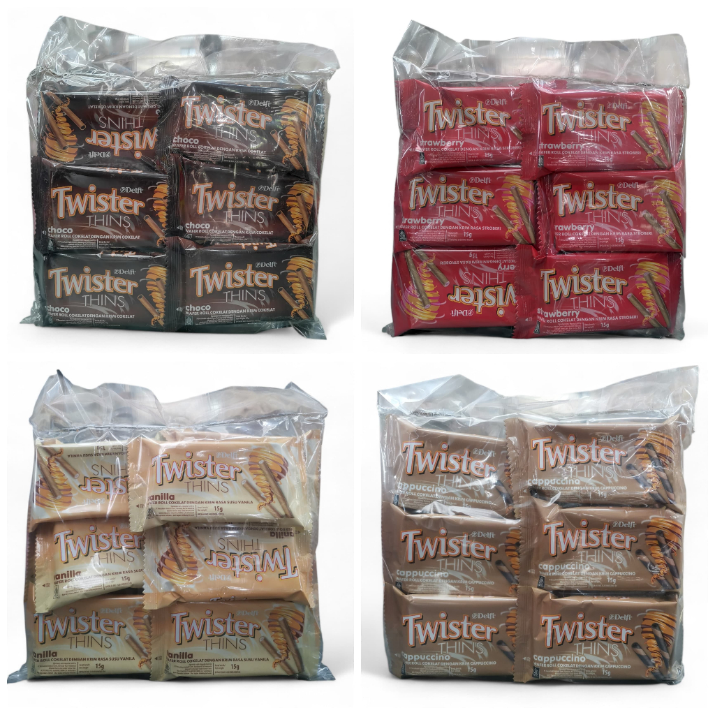 Delfi Twister Thins Beraneka Varian
