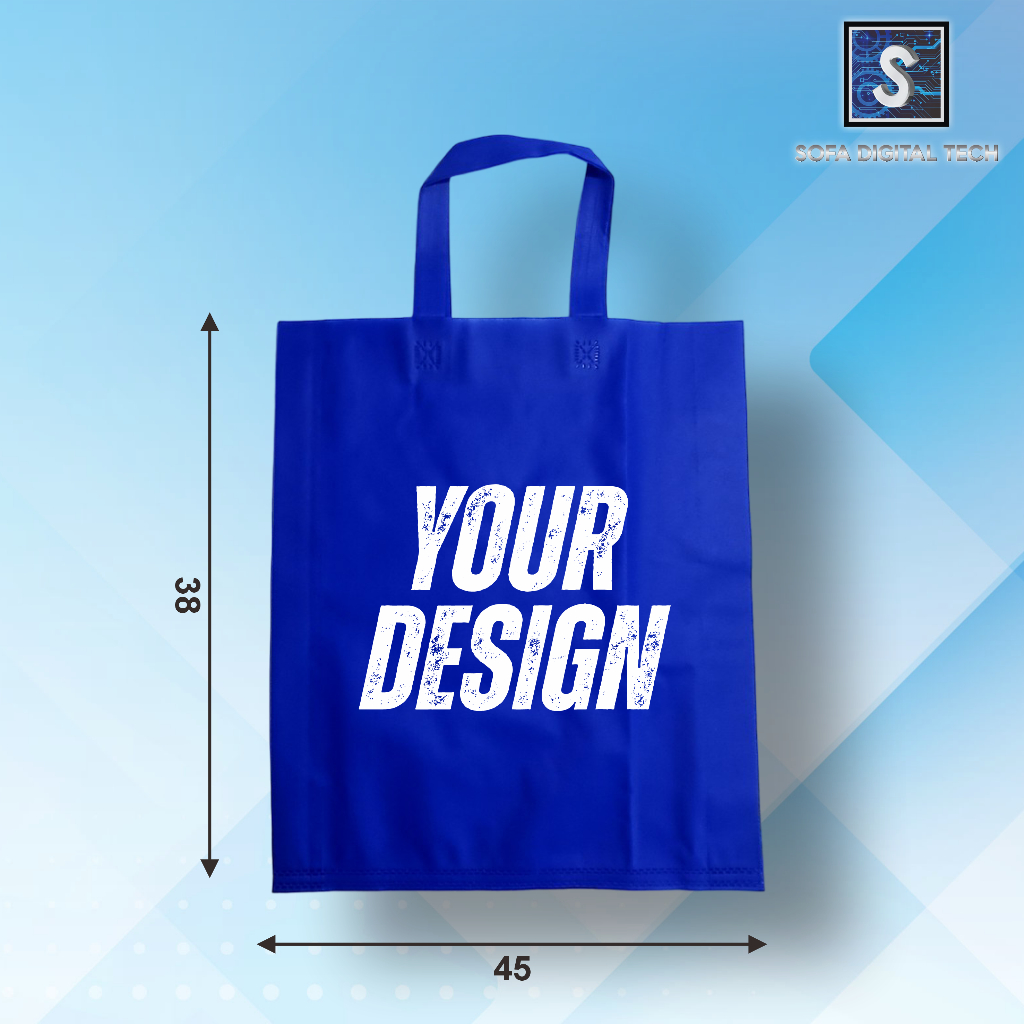 Tas Spunbond Sablon UK 38X45