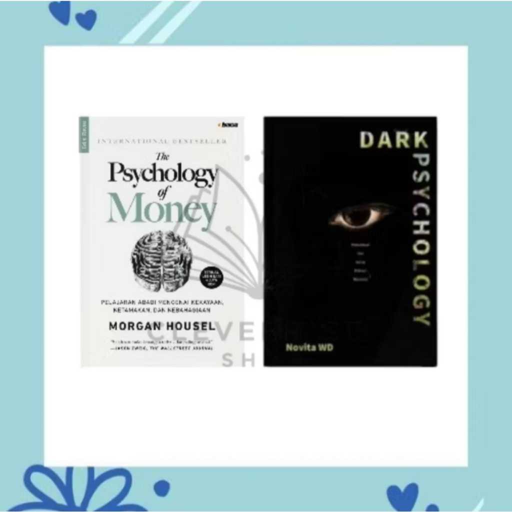BUKU PSYCHOLOGY OF MONEY & DARK PSYCHOLOGY