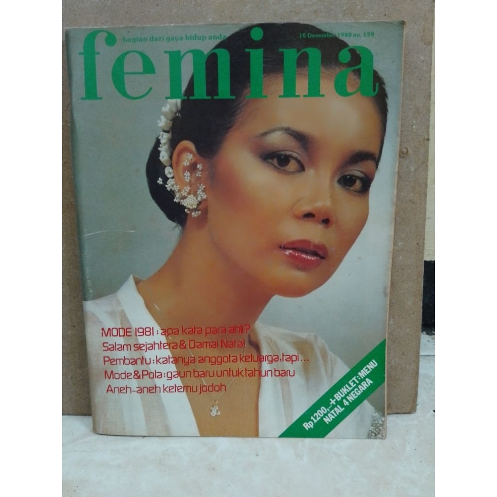 majalah Femina 16 Desember 1980 cover lita